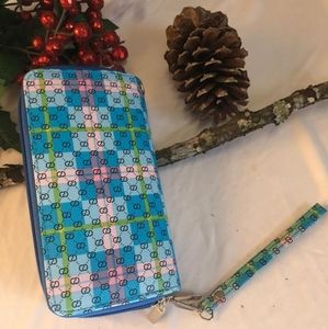 Fashion Women Wallet Medium Capacity Clutch Wallet Card Phone Holder Zipper